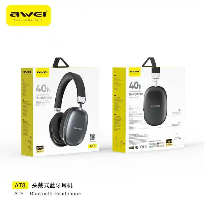 Awei AT8 Wireless Overhead Earphone